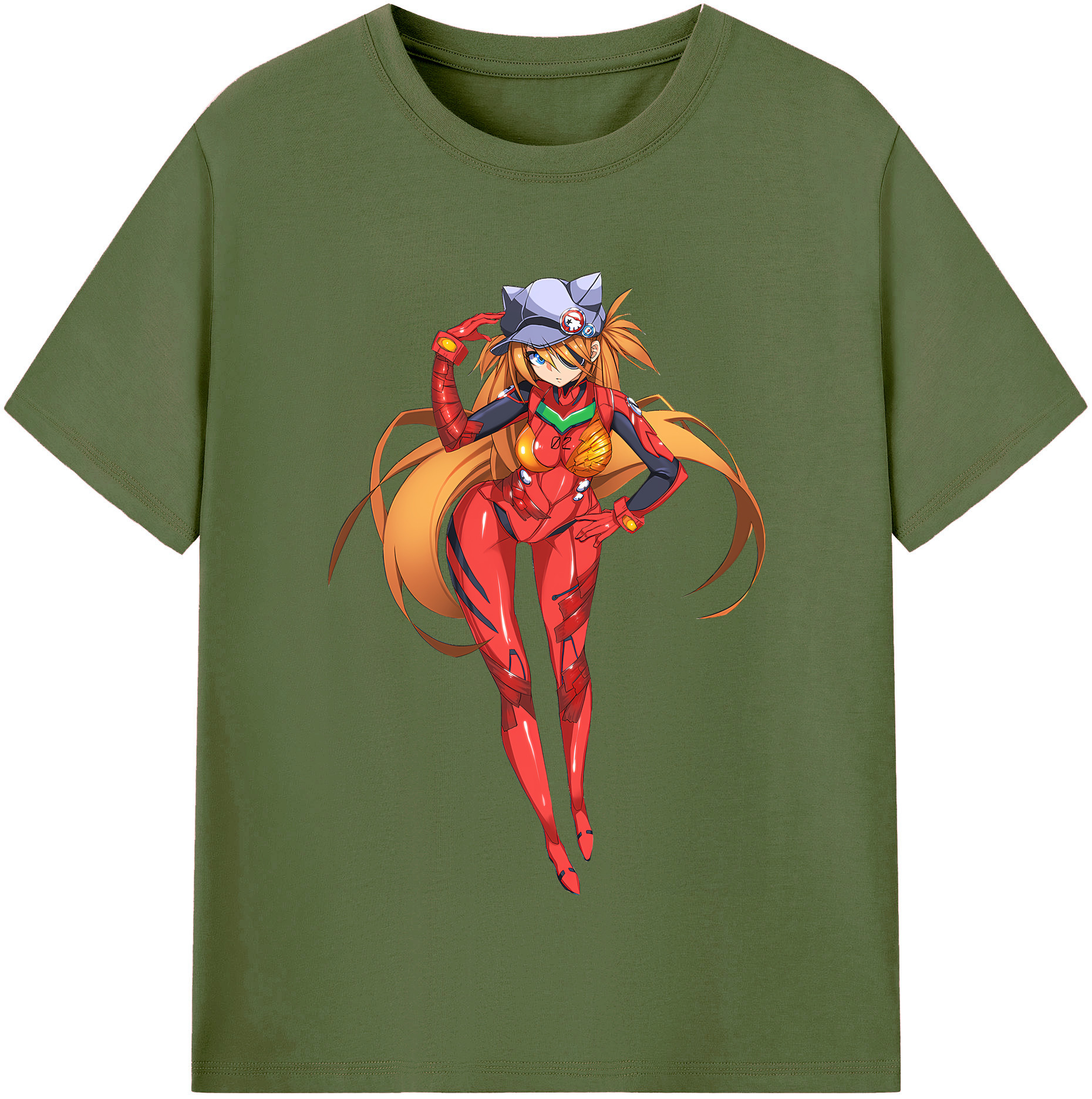 （画像用） EVA 新世紀エヴァンゲリオン 綿100％半袖Tシャツ（フロントプリント）